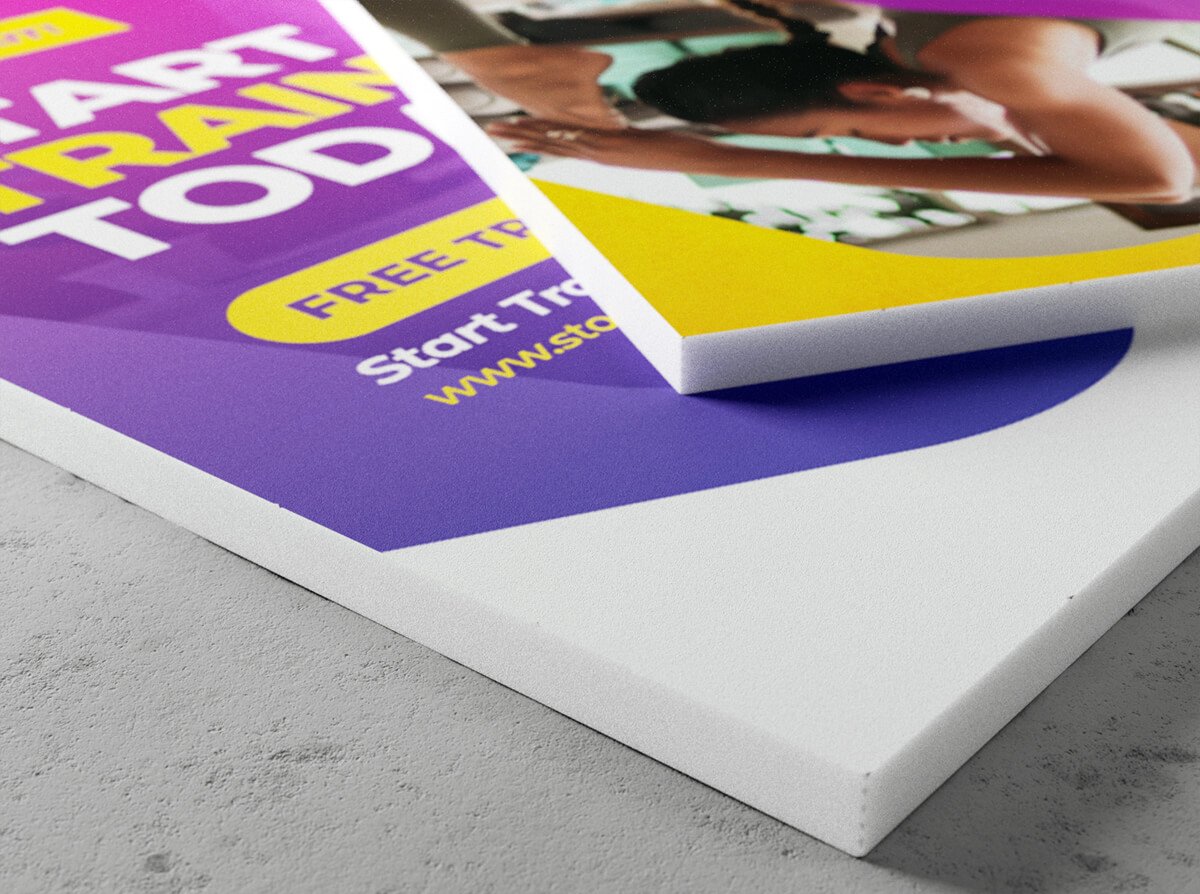 Foam Board — UV Direct Print 1